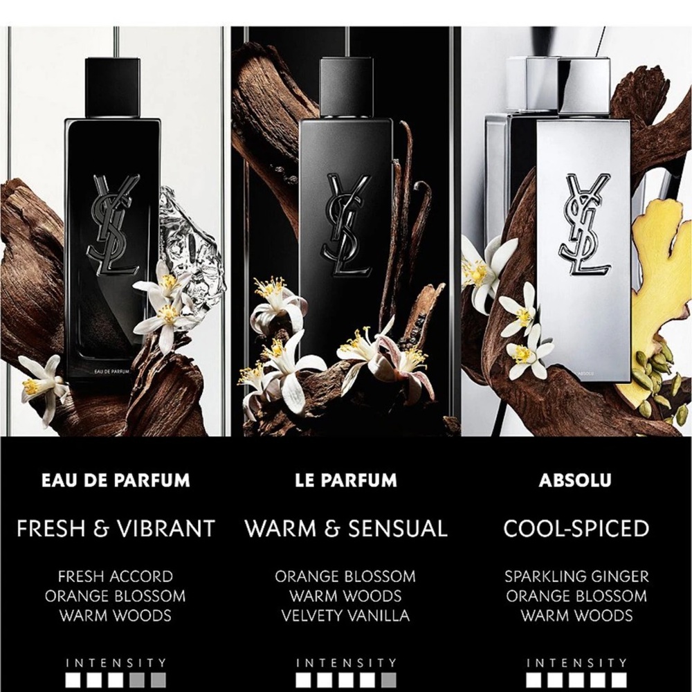 Yves Saint Laurent Beaute MYSLF L'Absolu Parfum for Men - 100% authentic! - Picture 4 of 8